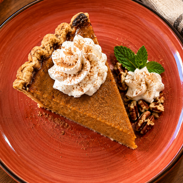 Home Make Pumpkin Pie.