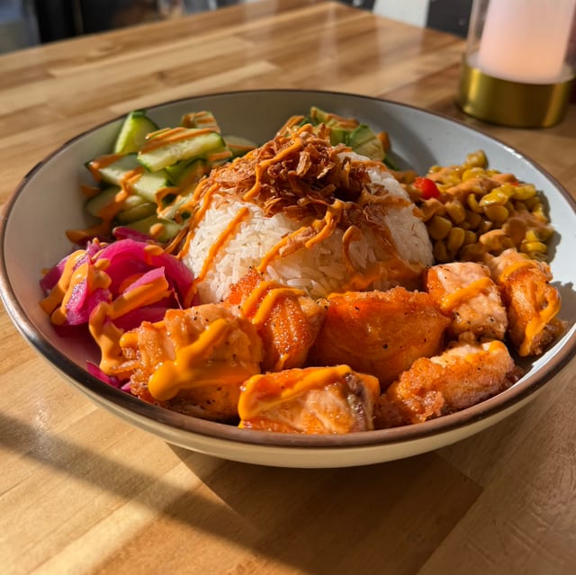 Spicy Salmon Avocado.