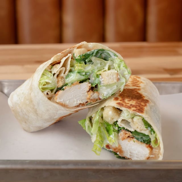 Chicken Caesar Wrap.