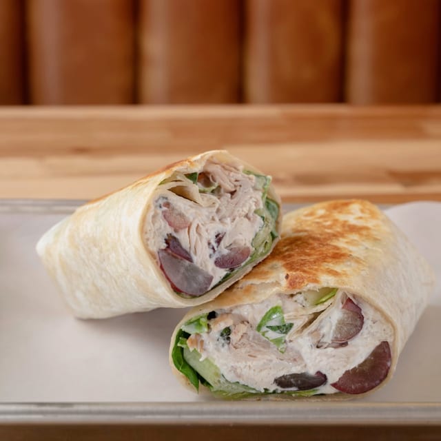 Chicken Waldorf Salad Wrap.