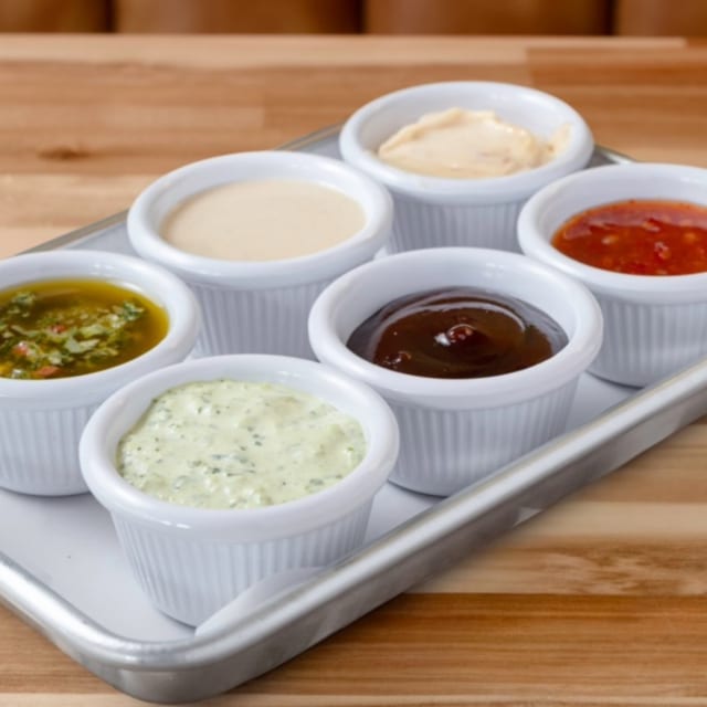 Roasted Garlic Aioli Sauce.